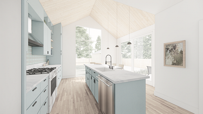 Kitchen Remodel rendering