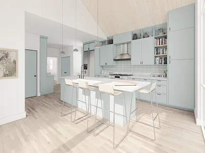 Kitchen Remodel rendering