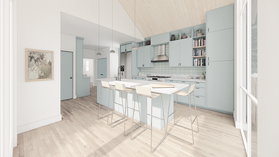 Kitchen Remodel rendering