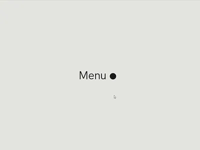 Menu Button Microinteraction after effects animation button click animation fluid motion hover effect interaction interaction design interface design menu button micro animation microinteraction minimal ui motion design prototype smooth animation ui design user experience ux design web design