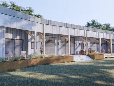 Noh Mask Exterior rendering