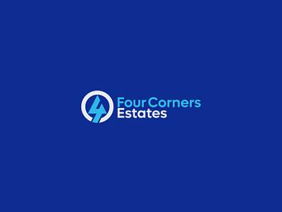 FOUR CORNERS ESTATES - LOGO DESIGN branding custom design graphic design graphics identity illustration logo marketing minimal ui ux vector