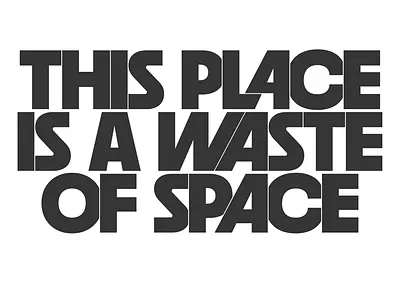 Waste of Time font typeface waste
