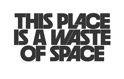 Waste of Time font typeface waste