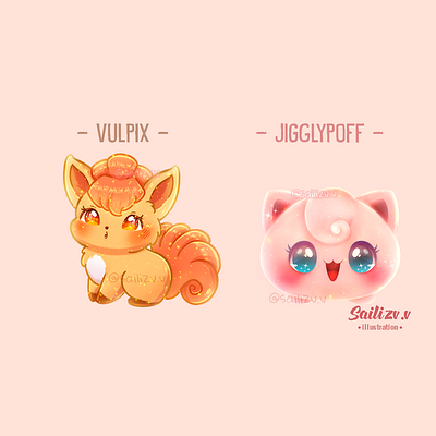 Fanart Pokemon Art by sailizv adorable adorable lovely artwork concept creative cute art design digitalart illustration