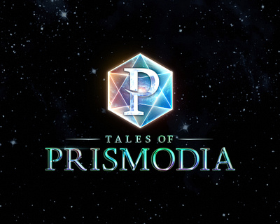 Tales of Prismodia adobe branding design game graphic design logo prism space