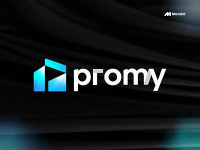 Promy Real Estate Logo Design | Property Logo | Landsmark Logo branding company logo construction design graphic design home logo house logo icon landsmark logo logo design logo mark mark maxoint modern logo monogram property real estate real estate logo symbol