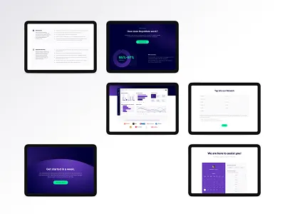 RepsMate Website cleandesign designinspiration digitaldesign dribbbleshots homepagedesign interfacedesign landingpage moderndesign responsivedesign uidesign userexperience uxdesign webdesign weblayout websitedesign