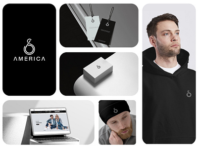 6 AMERICA - LOGO DESIGN 2d branding custom design fashion graphic design graphics illustration logo marketing ui ux vector