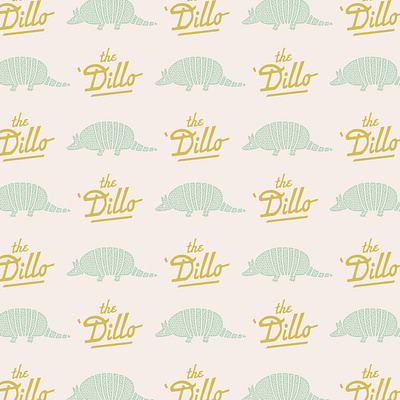 Neon Armadillo - Wimberley, TX armadillo bbq branding hill country logo neon print seamless tex mex texas wallpaper wimberley