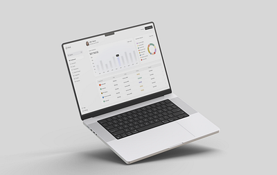 Dashboard fintech clean design dashboard fintech product design ui design ux design