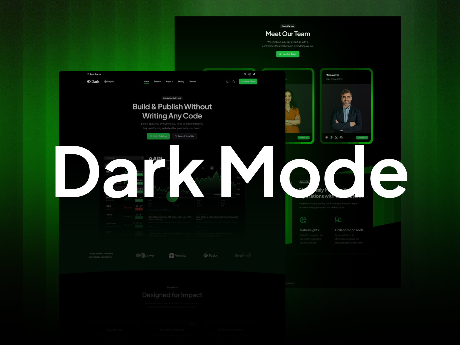 Introducing Dark Mode 3d ads after effects animation branding dark dark mode framer light light mode logo mockup pixfort sketch system theme mode theme theme siwtcher ui ux wordperss