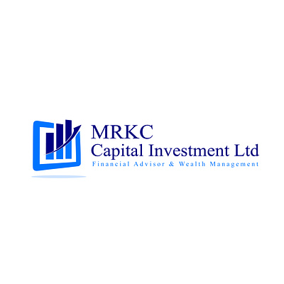 MRKC Capital investment Company logo brand recognition elegant logo graphic design illustration logo design timeless logo design visual identity