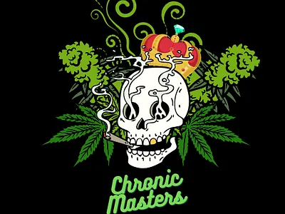 Chronic Masters Logo branding canva first post graphic design logo