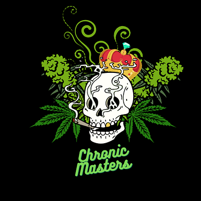 Chronic Masters Logo branding canva first post graphic design logo