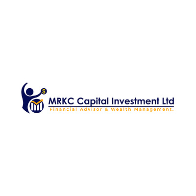 MRKC Financial Company logo clean layout elegant logo graphic design logo design timeless logo design