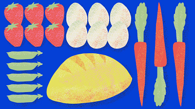 Farmers' Market As Peak Design branding craft farmers market food illustration market vegetables writing