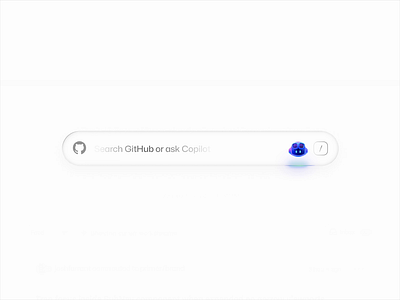 GitHub dashboard copilot developer git layout product search tool ui web