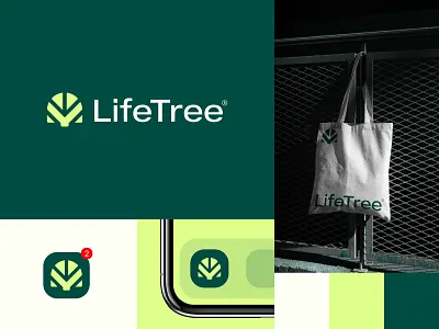 LifeTree® Branding arrow brand brand agency brand and identity brand design brand designer brand identity brand identity design branding graphic design green identitydesign logo logo designer modern logo natural tree treescape visual identity