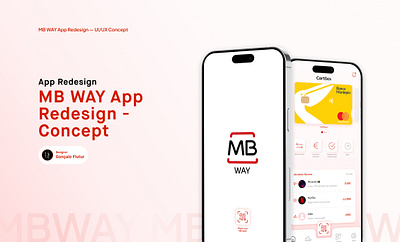 MB WAY App Redesign - Concept app app design branding graphic design ui