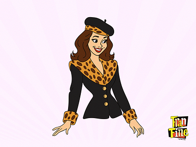 Fran Fine: 01/100 Looks illustration