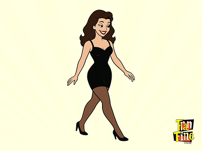 Fran Fine: 04/100 Looks illustration