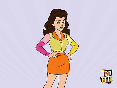 Fran Fine: 06/100 Looks illustration