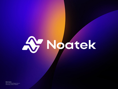 Noatek Logo Design | Technology, Software, Developer Logomark app logo blockchain brand identity branding business logo designer developer letter logo logo logo design logomark logos logotype minimalist logo modern logo monogram saas logo software technology web3