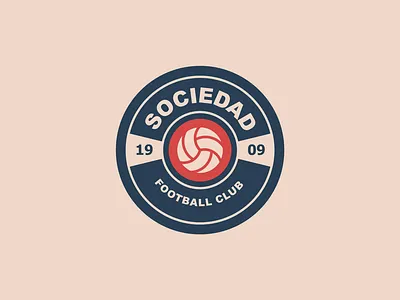 Real Sociedad Fantasy Logo branding creative design design logo esport logo flat design football logo graphic design icon logo real sociedad soccer logo sports logo vector