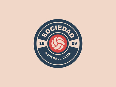 Real Sociedad Fantasy Logo branding creative design design logo esport logo flat design football logo graphic design icon logo real sociedad soccer logo sports logo vector