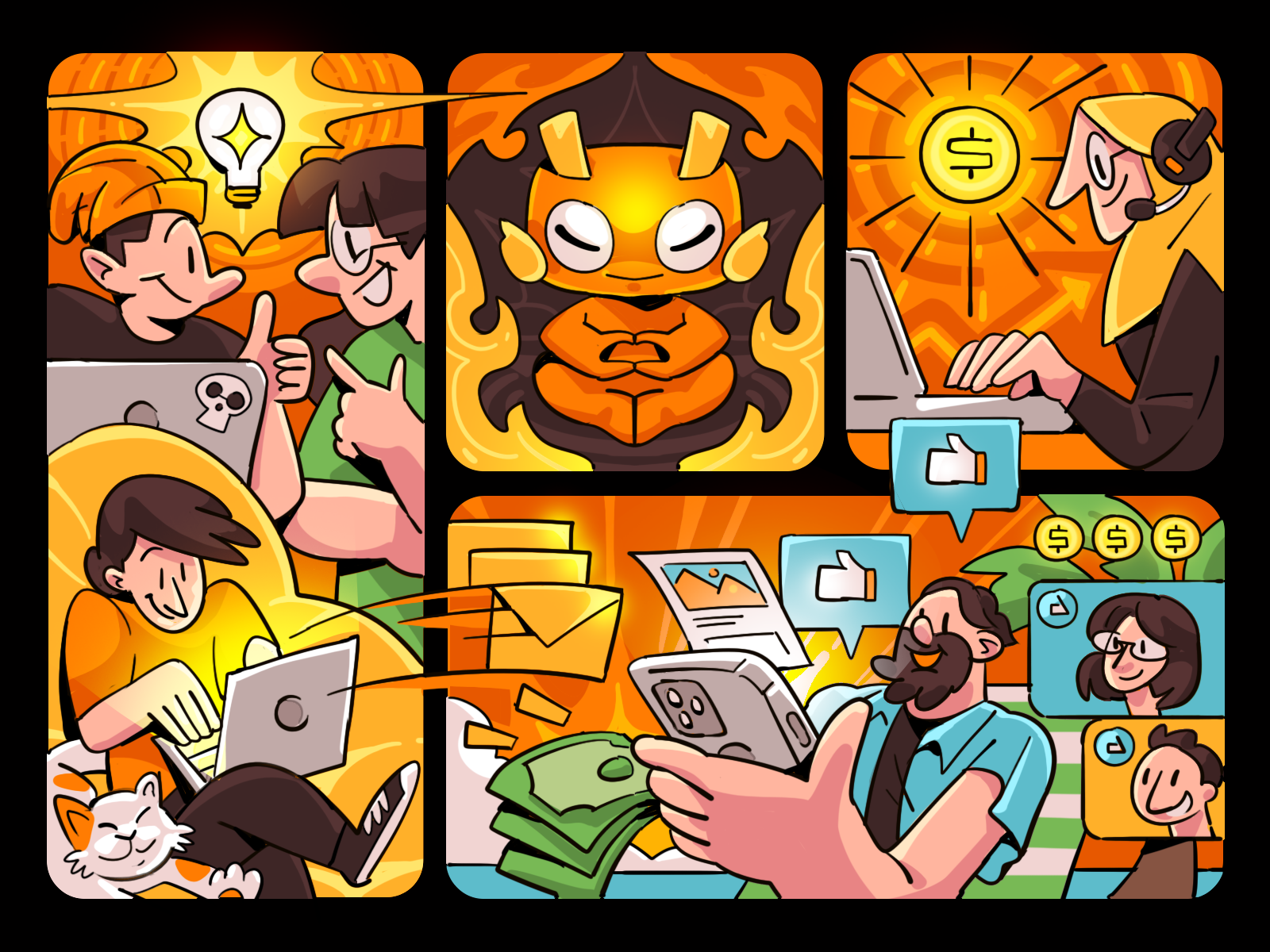 Example of Cover Design And Hero Image