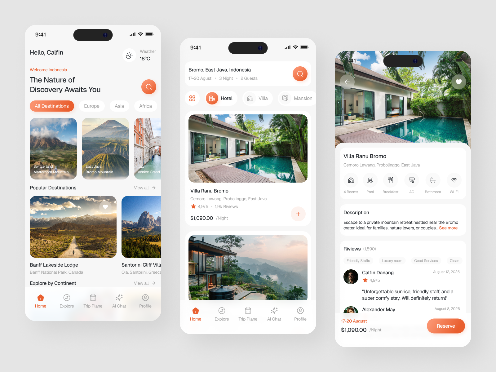 Explore the World – Travel App UI Design app design booking app figma hotel booking app mobile app mobile design mobile ui tour tourism travel travel agency traveling ui ui mobile uiux webdesign