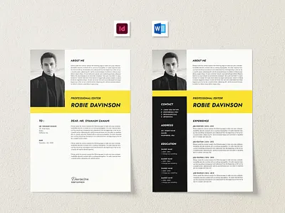 Cv / Resume branding clean resume creative resume cv cv creative cv template cv word design graphic design indesign cv job resume modern resume portfolio print professional cv professional resume resume resume word simple cv template