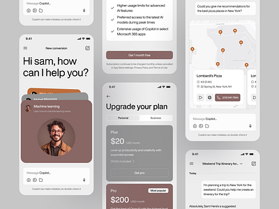 Smart AI Agent Mobile App Ui Design Concept ai ai agent mobile app ai assistant app ai design app concept app design artificial intelligence chat gpt design dribbble inspiration ios app mobile app product design smart agent smart ai agent ui ui ui design uiux ux