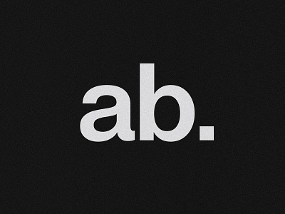 ab — Personal Logo brandlogo brandmark creativelogo customlogo logoart logobranding logobuilder logocreation logodesign logodesigner logofolio logoinspiration logomaker logomark logomockup logoprocess logorevamp logotype minimalogo modernlogo