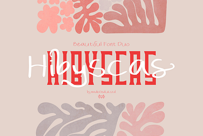 Hibyscas Font Duo christmas coffee fashion feminine font duo fontduo food and drink future handwritten headline invitation ligature logotype minimalist opentype serif sport typography valentine wedding