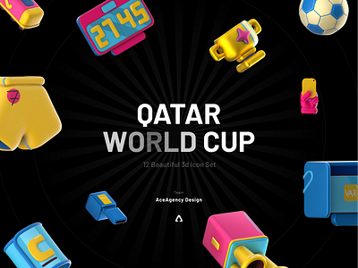 Beautiful 3d icon set 2d 3d 3d icon animation design finance football icon icondesign iconpack icons iconset minimal qatar sport ui ux website word cup workut