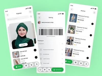Modest Islamic Clothing Mobile App app app screen clothes app clothing brand app clothing ecommerce ecommerce ecommerce ui fashion app ios luxury fashion marketplace mobile app modern app online app online store shop shopity shopping shopping app store