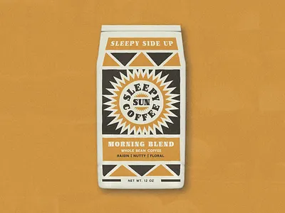 Sleepy Sun Coffee Branding & Packaging