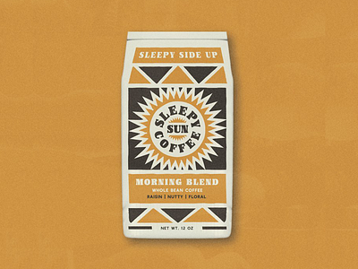 Sleepy Sun Coffee Branding & Packaging
