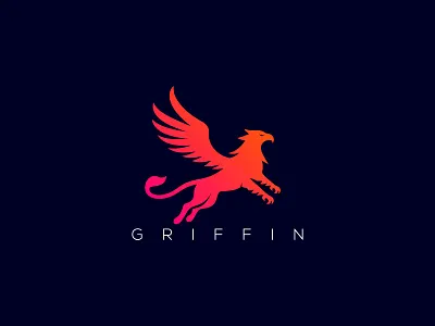 Griffin Logo dribbble logo fantasy financial flying griffin logo griffin logos griffins griphon history bird illustration inance leadership mystic new logos polygon griffin powerpoint security top griffin visual identity wings