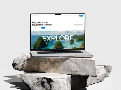 Travel Website - Raja Ampat adventure adventure website holiday journey landing page tour and travel travel travel website travelling trip ui design uiux ux web design website