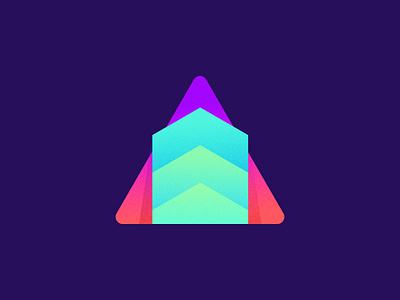 Overlap, Overlay Gradient improve increase progress success logo abstract agency arrow colorful finance gradient improve increase level logo marketing overlap overlay progress rise scale success up upwards vibrant