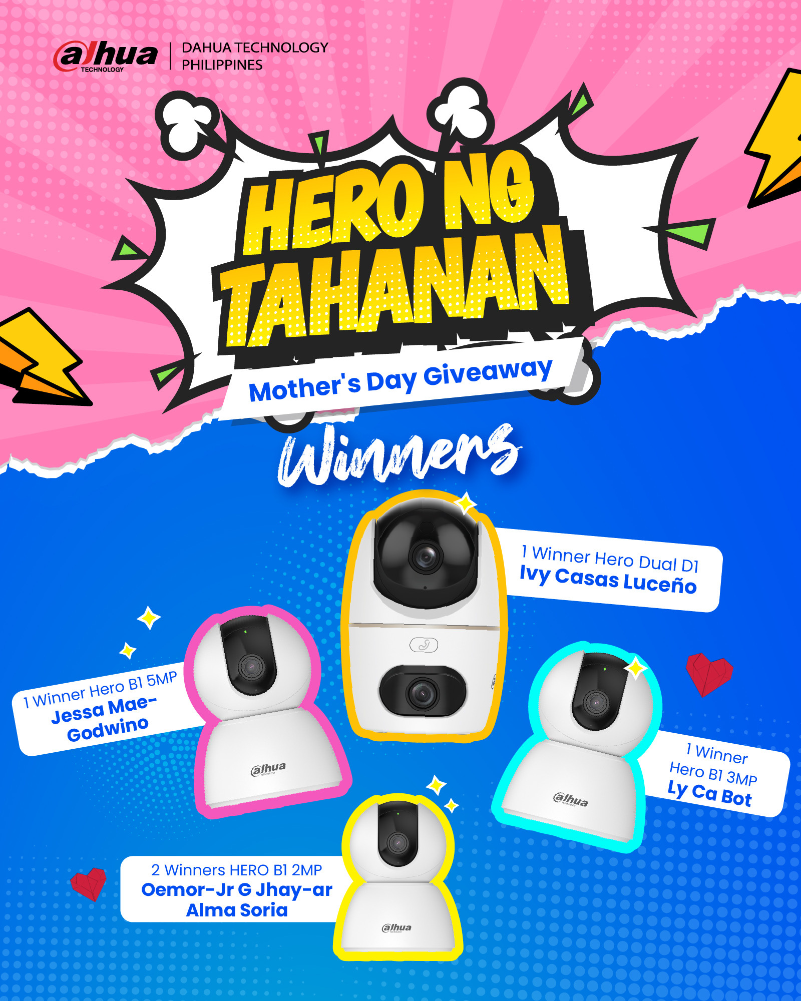 Hero ng Tahanan cartoon cctv colorful comics giveaway hero mothers day