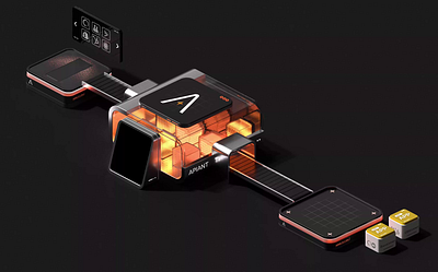 3D Animation For Apiant.com 3d 3d animation 3d art 3d graphic 3d graphics 3d icon 3d illustration 3d visual 3d website saas tech