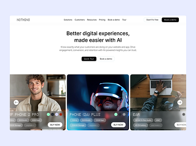 Smarter AI best web design dashboard figma uiux fintech landing page home page management modern website mortgage product product design software ui ux web website website ui сlear