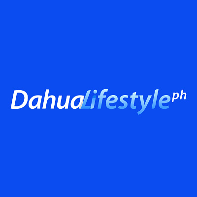 DAHUA BRAND LOGO PROPOSAL LOGO CREATION CONCEPT, TYPOGRAPHY blue logo branding color logo color scheme concept dahua fb graphic design lifestyle lifestyle logo logo logo concept logo creation logo typography page typography