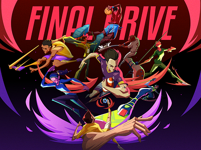 Final Drive - Sportsman Illustration Design | Orbix Studio 3d illustration advertising character design concept concept art cosmo designinspiration digital art digital illustration esportsdesign flat design graphic design high jump illustration ui orbix studio procreate sportsdesign storytelling vector