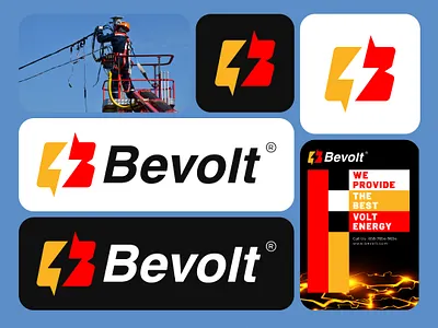 Bevolt ® — Powerful Energy Logo Design brand identity branding creative design dribbble shot electric electricity energy graphic design logo design logo type modern logo power utility volt wordmark