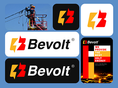 Bevolt ® — Powerful Energy Logo Design brand identity branding creative design dribbble shot electric electricity energy graphic design logo design logo type modern logo power utility volt wordmark